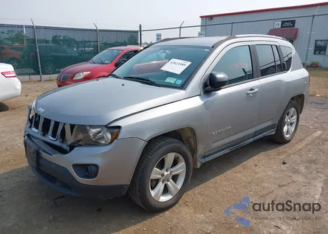 2015 Jeep Compass Sport from USA, damaged, VIN 1C4NJDBB2FD423608